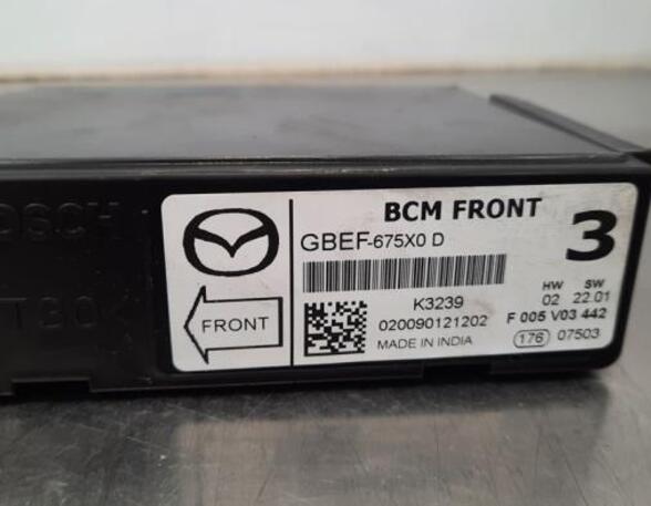 Control unit central electric (BCM) MAZDA 6 Estate (GJ, GL)