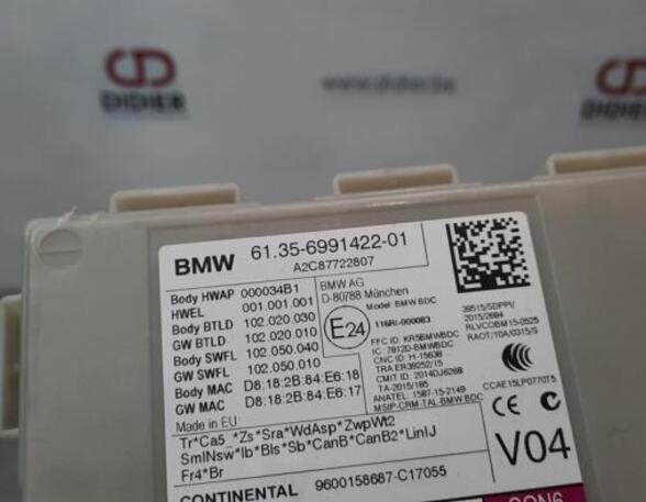 Computer Boordnet (BCM/BDC) BMW X3 (G01, F97)