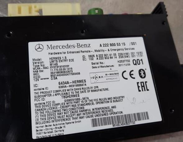 Control unit Bluetotoh MERCEDES-BENZ B-CLASS (W246, W242)