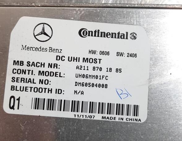 Control unit Bluetotoh MERCEDES-BENZ M-CLASS (W164)