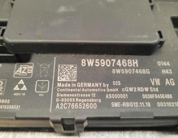 Control unit gateway AUDI A5 Sportback (F5A, F5F), AUDI A4 Avant (8W5, 8WD, B9)