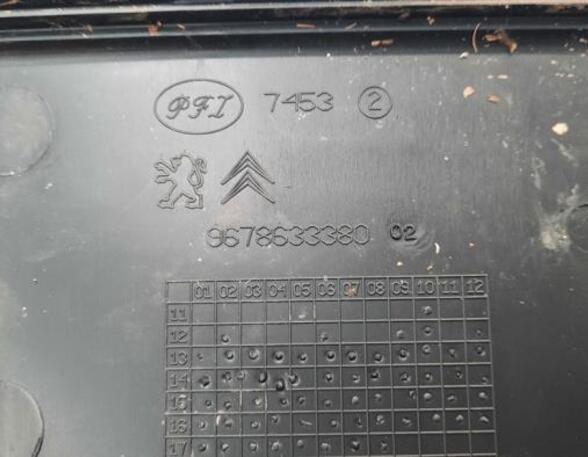 Closing plate PEUGEOT 3008 SUV (MC_, MR_, MJ_, M4_)