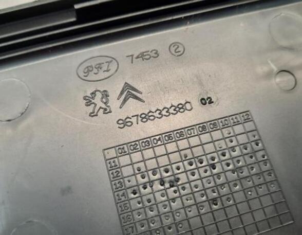 Closing plate PEUGEOT 3008 SUV (MC_, MR_, MJ_, M4_)