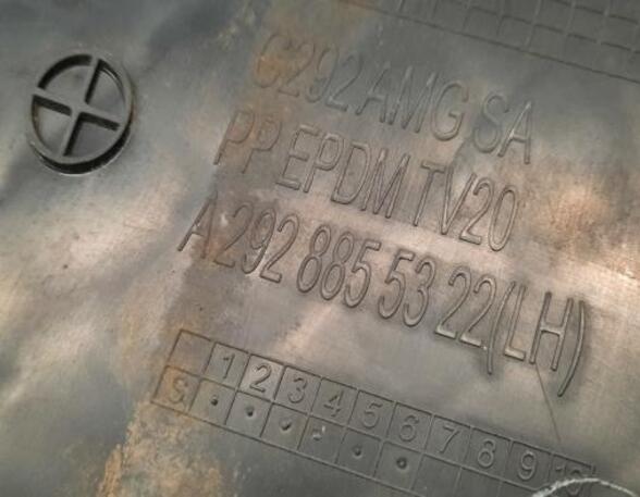 Closing plate MERCEDES-BENZ GLE (W166)