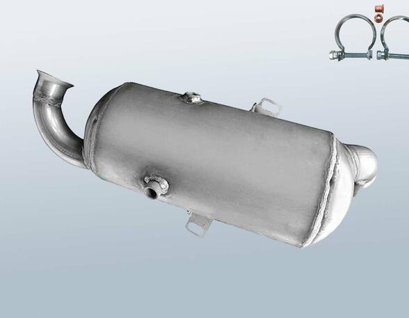 Diesel Particulate Filter (DPF) PEUGEOT 3008 Großraumlimousine (0U_)