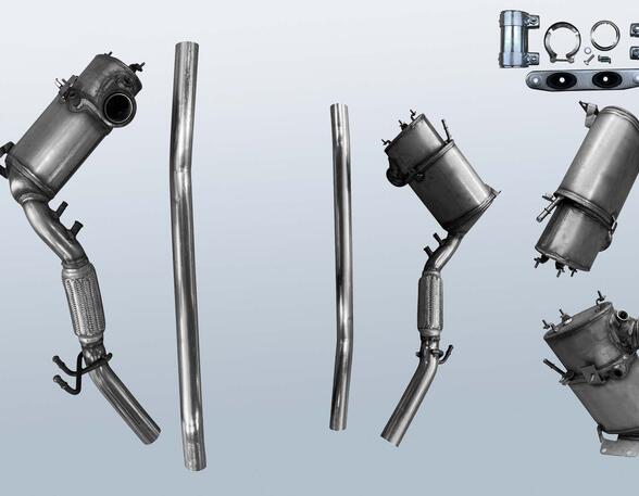 Partikelfilter (Roetfilter) SKODA Octavia II Combi (1Z5)