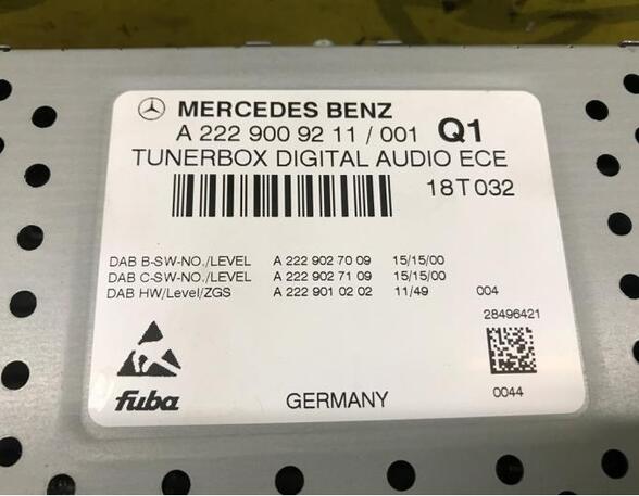 Audio-Verstärker Mercedes-Benz CLA Coupe C117 A2229009211 P14288387