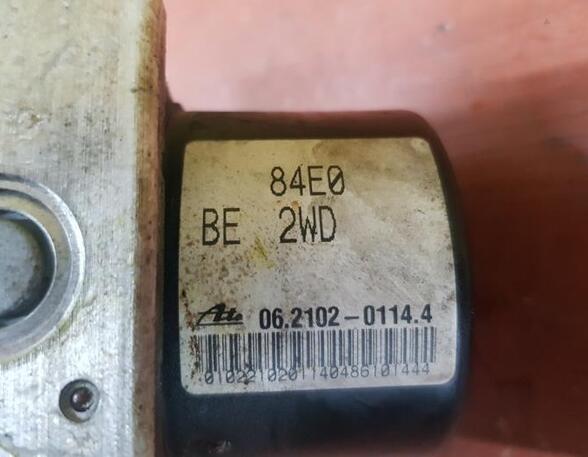 Abs Hydraulic Unit OPEL Agila (A) (A H00)