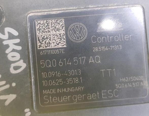 ABS Hydraulisch aggregaat SKODA OCTAVIA III (5E3, NL3, NR3)