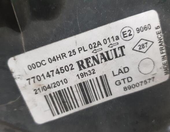 P15884801 Hauptscheinwerfer links RENAULT Laguna II (G) 7701474502