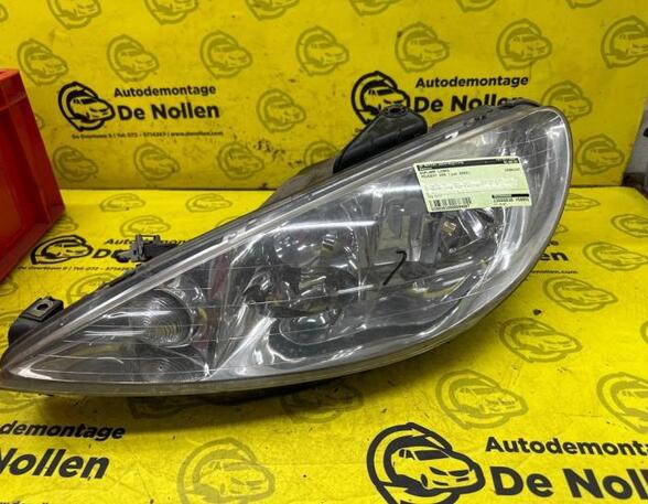 Headlight PEUGEOT 206 Schrägheck (2A/C), PEUGEOT 206 Stufenheck (--), PEUGEOT 206 SW (2E/K)