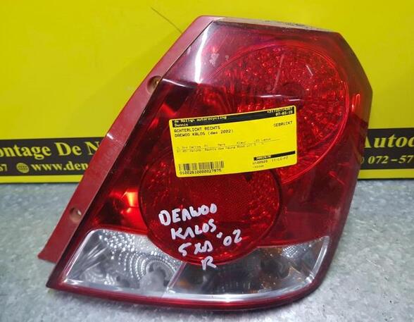 Combination Rearlight DAEWOO KALOS (KLAS), CHEVROLET KALOS