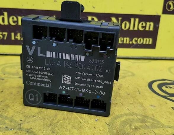 Control unit MERCEDES-BENZ A-Klasse (W176)