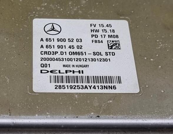 Control unit MERCEDES-BENZ C-Klasse (W205)