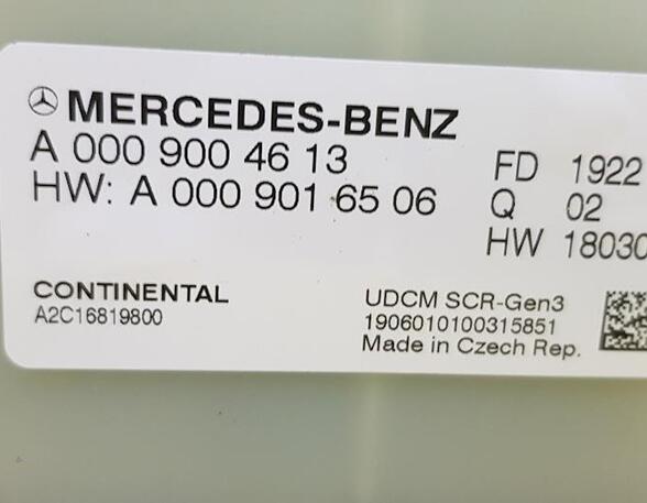 Regeleenheid MERCEDES-BENZ A-Klasse (W177)