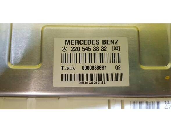 Control unit for headlight range adjustment MERCEDES-BENZ S-Klasse (W220)