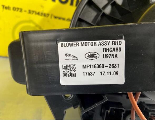 Interior Blower Motor JAGUAR XF (X260)