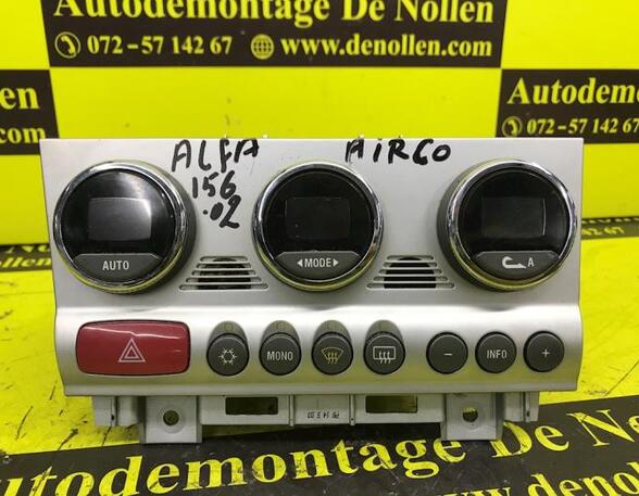 Heating & Ventilation Control Assembly ALFA ROMEO 156 (932)