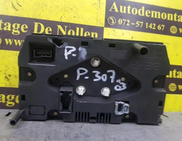 Heating & Ventilation Control Assembly PEUGEOT 307 (3A/C)