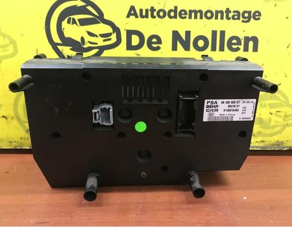 Heating & Ventilation Control Assembly PEUGEOT 206 CC (2D)