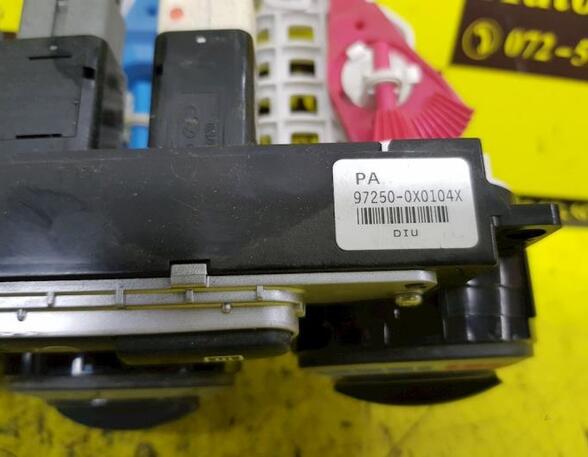 Heating & Ventilation Control Assembly HYUNDAI i10 (BA, IA)