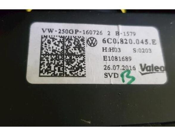 Heating & Ventilation Control Assembly VW Polo (6C1, 6R1)