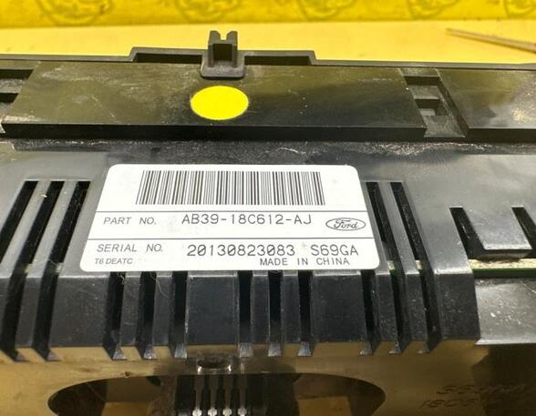 Heating & Ventilation Control Assembly FORD Ranger (TKE)