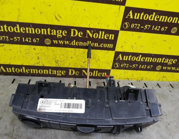 Heating & Ventilation Control Assembly MERCEDES-BENZ SPRINTER 3,5-t Platform/Chassis (906)