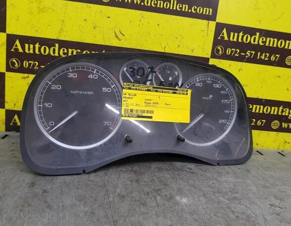 Tachometer (Revolution Counter) PEUGEOT 307 (3A/C)