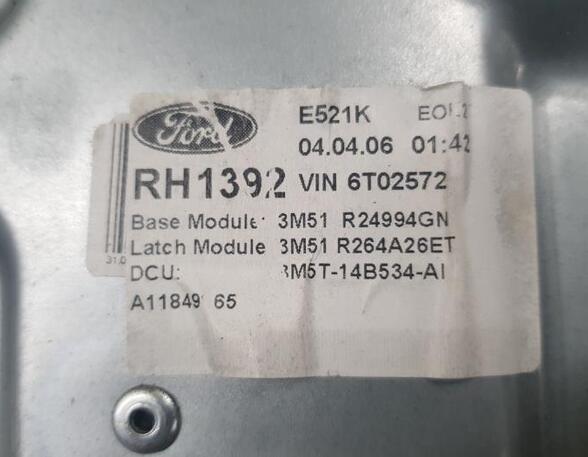 Raambedieningsmechanisme FORD Focus C-Max (--), FORD C-Max (DM2)