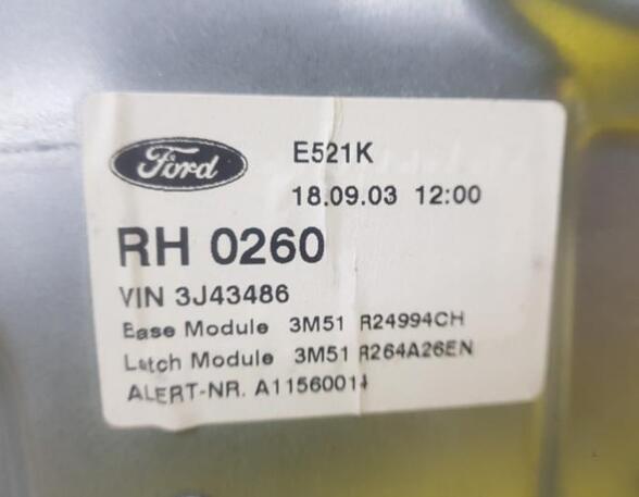 Raambedieningsmechanisme FORD Focus C-Max (--), FORD C-Max (DM2)