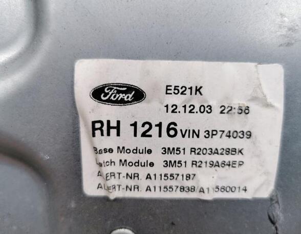 Raambedieningsmechanisme FORD Focus C-Max (--), FORD C-Max (DM2), FORD Kuga I (--), FORD Kuga II (DM2)