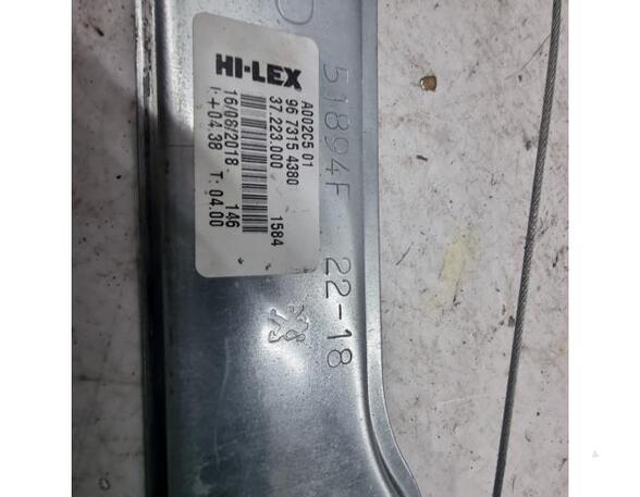 Window Lift PEUGEOT 208 I (CA, CC)