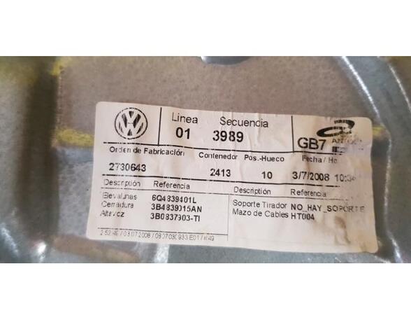 Raambedieningsmechanisme VW POLO (9N_), VW POLO Saloon (9A4, 9A2, 9N2, 9A6)