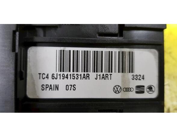 Headlight Light Switch SEAT Ibiza IV (6J5, 6P1), SEAT Ibiza IV Sportcoupe (6J1, 6P5)