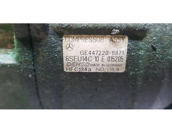 Air Conditioning Compressor MERCEDES-BENZ A-Klasse (W168)