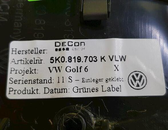 Elektrische motor radiateurventilator VW Golf VI Cabriolet (517)