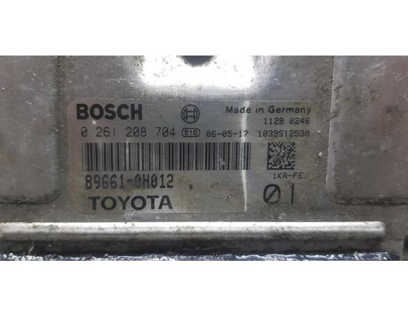 Control unit for engine TOYOTA Aygo (KGB1, WNB1)