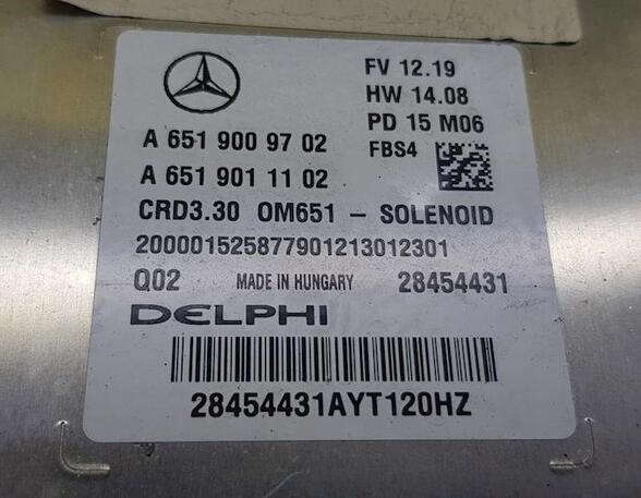 Control unit for engine MERCEDES-BENZ GLA-Klasse (X156)