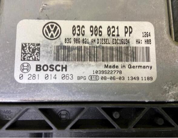 Control unit for engine VW Golf V (1K1), VW Golf VI (5K1)