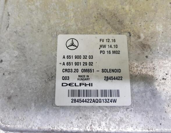 Control unit for engine MERCEDES-BENZ Sprinter 3,5-T Kasten (906)