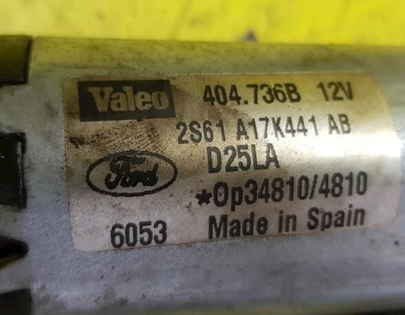 Wiper Motor FORD Fiesta V (JD, JH)