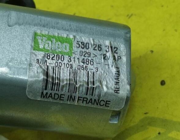 Wiper Motor RENAULT Twingo II (CN0)