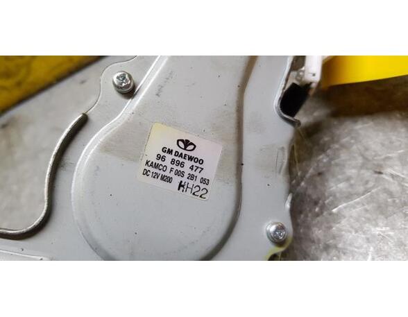 Wiper Motor CHEVROLET Matiz (M200, M250)