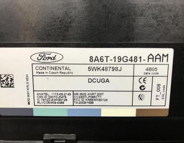 Central Locking System FORD FOCUS III