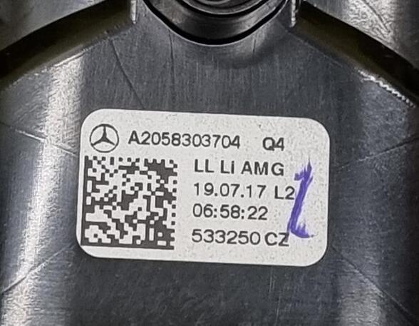 Lüftungsgitter Armaturenbrett Mercedes-Benz C-Klasse W205 A2058303704 P18044093