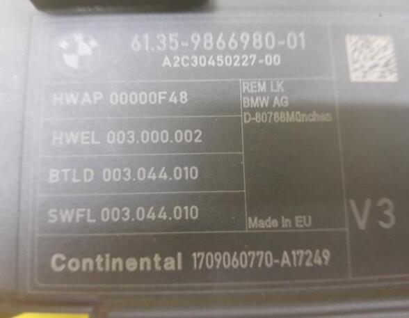 Control unit central electric (BCM) BMW 1er (F20)