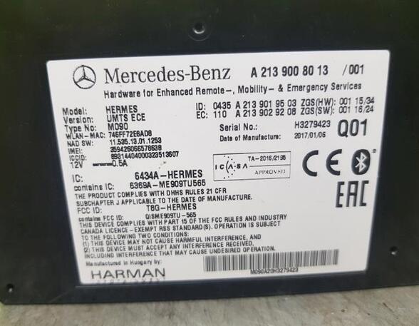 P11754149 Steuergerät Bluetooth MERCEDES-BENZ A-Klasse (W176) A2139008013