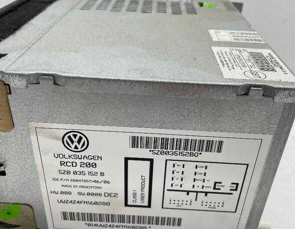 367490 CD-Radio VW Fox Schrägheck (5Z) 5Z0035152B