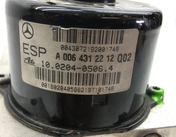 ABS Hydraulisch aggregaat MERCEDES-BENZ CLK (C209)